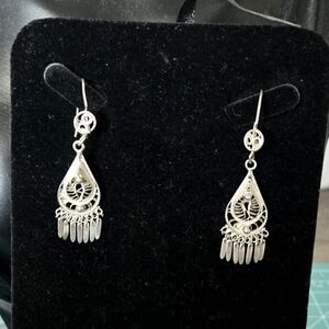 Earrings Filigree 925 Sterling